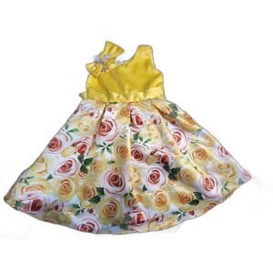 Girls Yellow Spring Dress Size 5T *New*